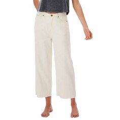 Джинсы Rip Curl Sparrows Crop Wide Leg High Waist, бежевый