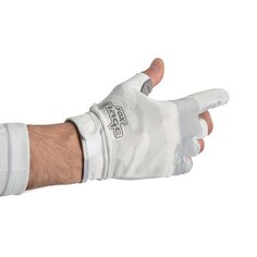 Короткие перчатки Fox Rage UV Short Gloves, серый