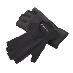 Короткие перчатки Kinetic Neoprene Half Finger Short Gloves, черный