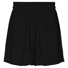 Шорты Vero Moda Carmen Loose Fit High Waist, черный