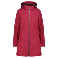 Пальто CMP Longline Softshell 3A08326, красный