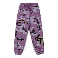 Спортивные брюки Grimey All Over Print Tusker Temple, фиолетовый