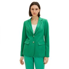 Блейзер Tom Tailor Coloured 1035882, зеленый