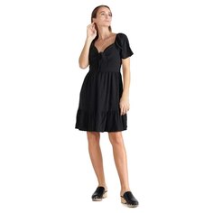 Платье с коротким рукавом Le Temps Des Cerises 63919 Nighty, черный