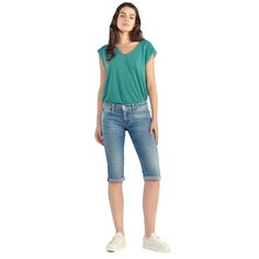 Брюки Le Temps Des Cerises 56135 Mandy Denim 3/4, синий