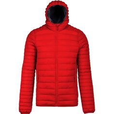 Куртка Kariban Down Light Hood, красный