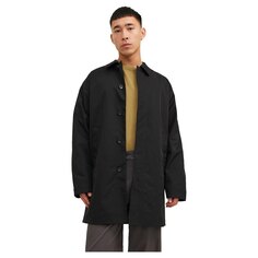 Тренчкот Jack &amp; Jones Crease Mac, черный