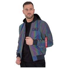 Куртка Alpha Industries MA-1 LW HD Rainbow Reflective, разноцветный