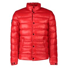 Куртка Superdry High Shine Quilted Puffer, красный