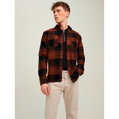 Рубашка Jack &amp; Jones Logan Check, оранжевый