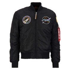 Куртка Alpha Industries MA-1 VF Nasa, черный