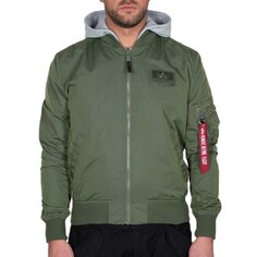Куртка Alpha Industries MA-1 TT BP Reflective, зеленый