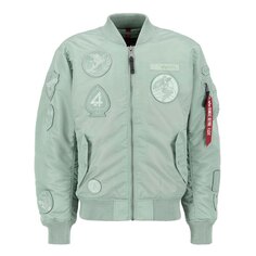 Куртка Alpha Industries MA-1 Patch, зеленый