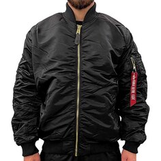 Куртка Alpha Industries Ma-1 Os Puckered, черный