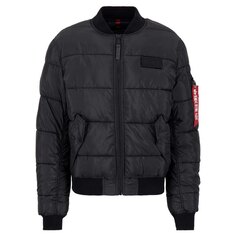 Куртка Alpha Industries MA-1 Puffer Bomber, черный