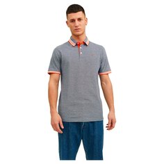 Поло с коротким рукавом Jack &amp; Jones Epaulos, синий