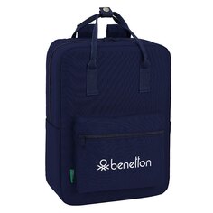 Рюкзак Safta Benetton Basics 13.3L, синий