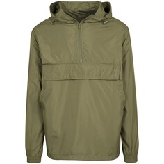 Куртка Build Your Brand Basic Pull Over, зеленый