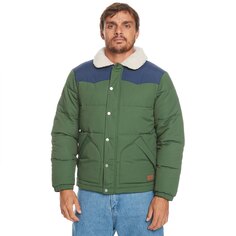 Куртка Quiksilver The Puffer, зеленый