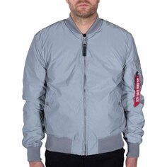 Куртка Alpha Industries MA-1 VF 59 Reflective, серебряный