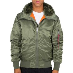 Куртка Alpha Industries MA-1, зеленый