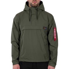 Анорак Alpha Industries Performance, зеленый