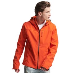 Куртка Superdry Soft Shell Full Zip Rain, оранжевый