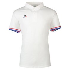 Поло с коротким рукавом Le Coq Sportif Presentation Tri Nº1, белый