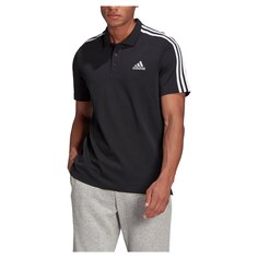 Поло с коротким рукавом adidas Sportswear Aeroready Essentials Piqué Embroidered Small Logo 3-Stripes, черный