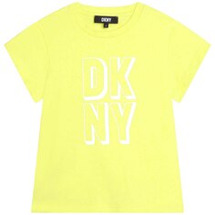 Футболка DKNY D35S73, желтый