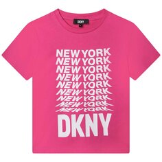 Футболка DKNY D35S76, розовый