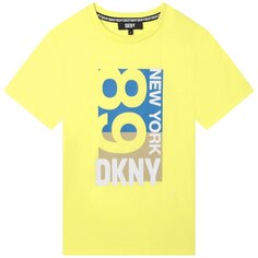 Футболка DKNY D25E39, желтый