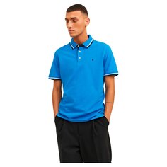 Поло с коротким рукавом Jack &amp; Jones Epaulos, синий