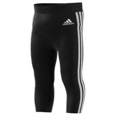 Леггинсы спортивные adidas Sportswear IG 3 Stripes, черный
