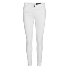 Джинсы Noisy May Eve Low Waist Skinny White, белый