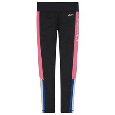 Тайтсы Reebok Big Stripe Capri, черный