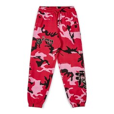 Спортивные брюки Grimey All Over Print Tusker Temple, розовый