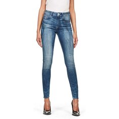 Джинсы G-Star 3301 Skinny High Waist, синий