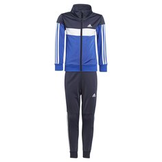Спортивный костюм adidas Sportswear Tiberio 3 Stripes Colorblock Shiny, синий