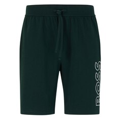 Пижама BOSS Identity Shorts, зеленый