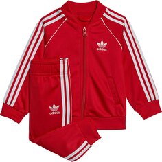 Спортивный костюм adidas Originals Adicolor Infant, красный