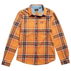 Рубашка с длинным рукавом Superdry Heritage Lumberjack, оранжевый