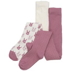 Тайтсы Minymo Baby Stocking 2 Pack, розовый Minymo®