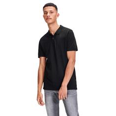 Поло с коротким рукавом Jack &amp; Jones Ebasic, черный