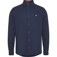 Рубашка с длинным рукавом Tommy Jeans Essential Regular, синий