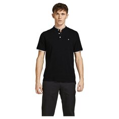 Поло с коротким рукавом Jack &amp; Jones Paulos Mao, черный