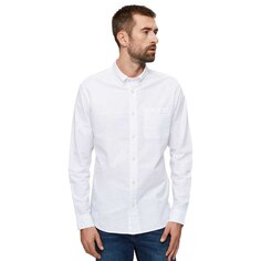 Рубашка с длинным рукавом Selected Regrick Oxford Flex, белый