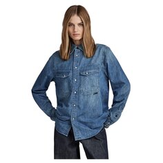 Рубашка с длинным рукавом G-Star Dakota Regular Ev, синий