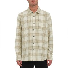 Рубашка с длинным рукавом Volcom Caden Plaid, бежевый