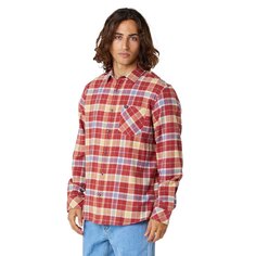 Рубашка с длинным рукавом Rip Curl Checked In Flannel, красный
